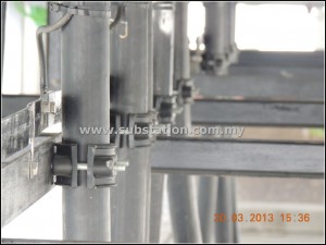 Aluminium Cable Cleat or Cable Clamp from Delta Sama Jaya at KTMB Rembau