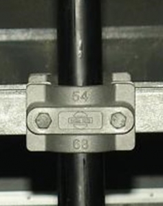 Metal Cable Cleat or Cable Clamp from Delta Sama